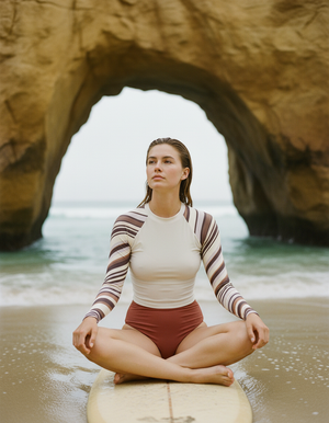 Women's Rhodonite Sway women's rashguards