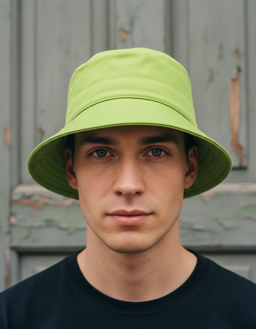 Bucket hat in Peridot