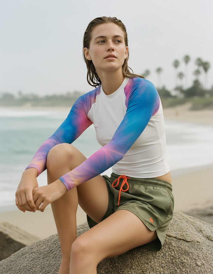 Rashguard — Women's Rhodonite Frost