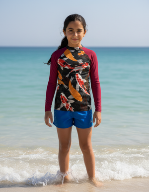 Nami Rash Guard Youth Rash Guard — Lolekai