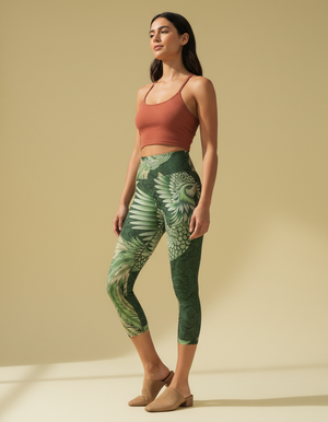Sycamore Celestial Leggings Capri Yoga Leggings — Dripper