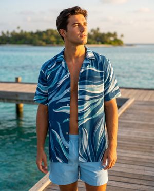 Limu men's hawaiian shirts