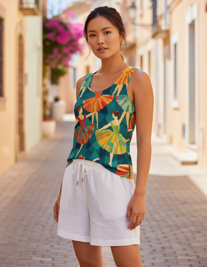 Aquarelle Tank Top Women's Tank Top — Dripper
