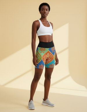 Nara Yoga Shorts Yoga Shorts — Dripper