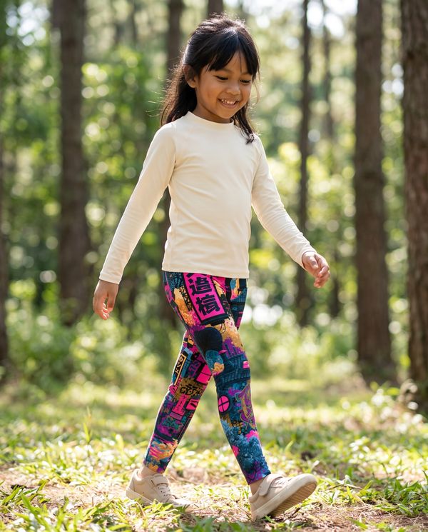 Neonoir girls leggings