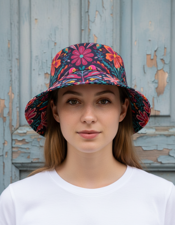 Otomi Collection bucket hats