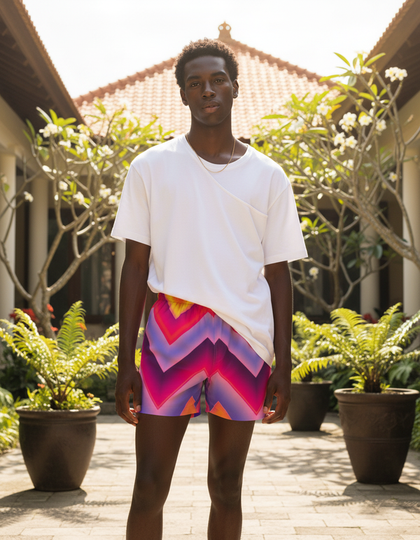 Men's Swim Trunks in Pulse