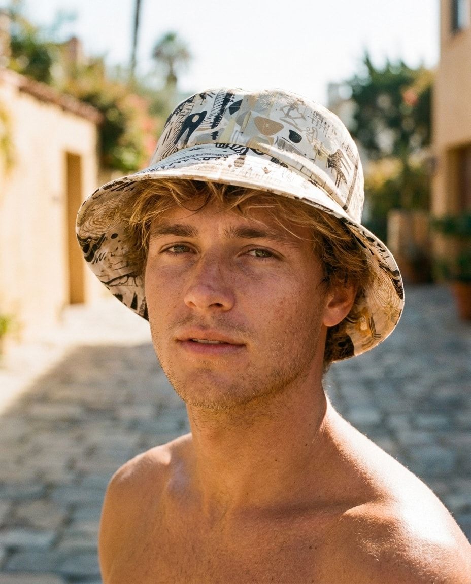 White Onyx Momentum bucket hats — view 1 of 2