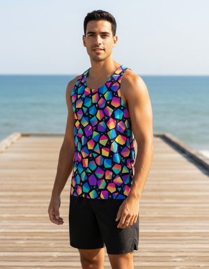 Men's Lustre tank tops