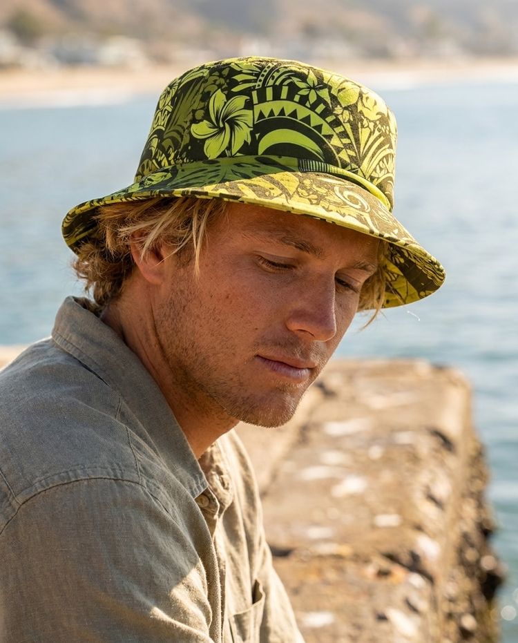 Runway Chartreuse Honua Kai bucket hats