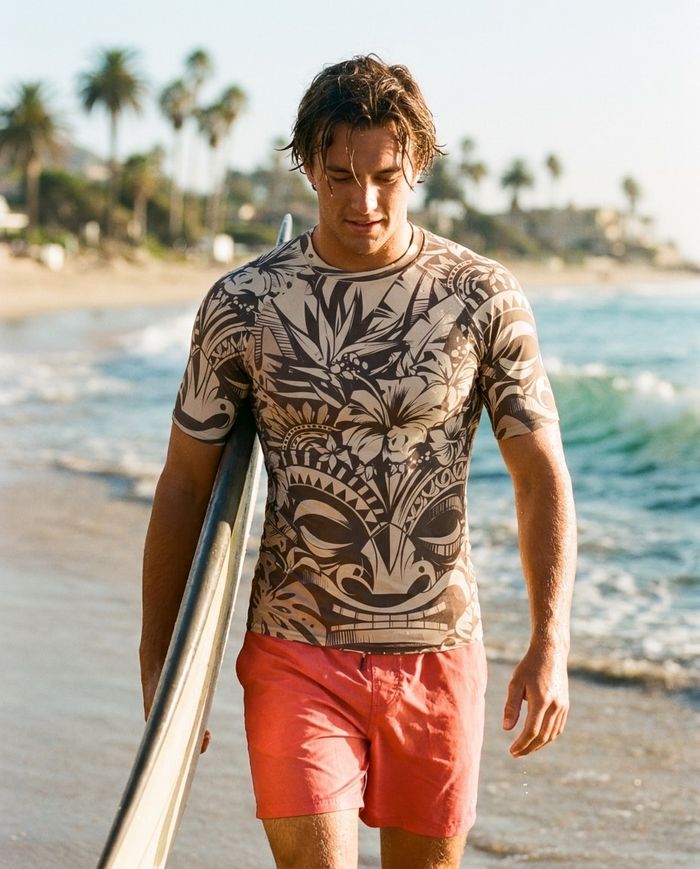 Rashguard — Men's Angora Honua Kai