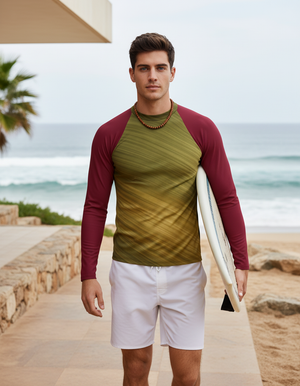 Acacia Spectrum Rash Guard Men's Rashguard — Lolekai