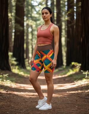 Solstice yoga shorts