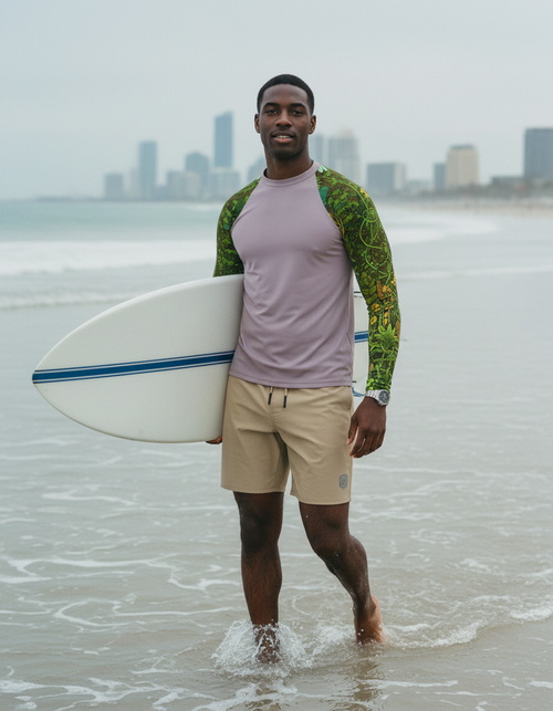 Radiance Rash Guard Men's Rashguard — Dripper