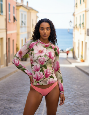 Blossom Rash Guard bikini — Dripper