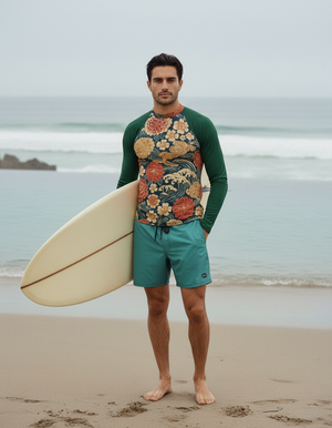 Edo Rash Guard Men's Rashguard — Lolekai