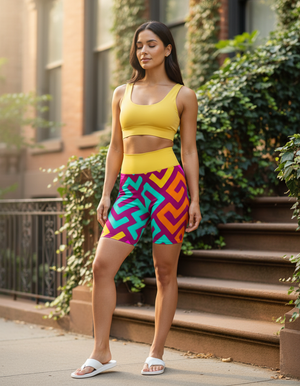 Kaze Yoga Shorts Yoga Shorts — Dripper