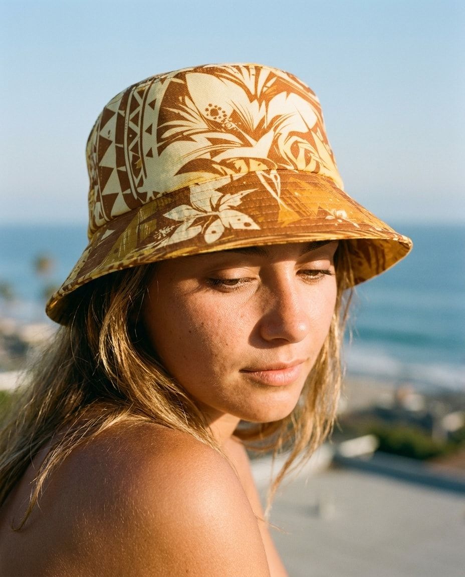 Yellow Koa Kai bucket hats — view 1 of 2