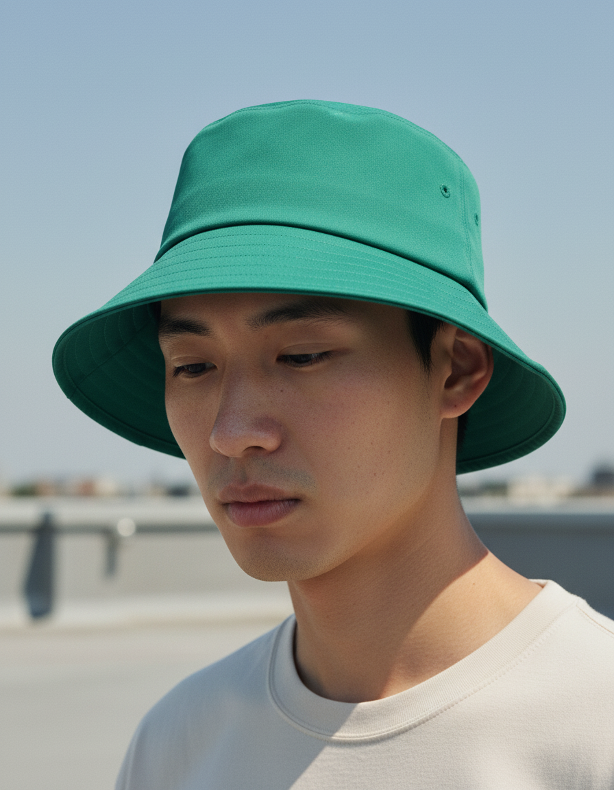 Bucket hat in Pine