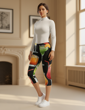 Cocktail Collection Capri Leggings capri leggings