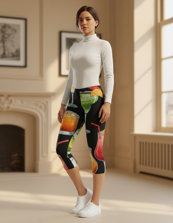 Cocktail Collection capri leggings
