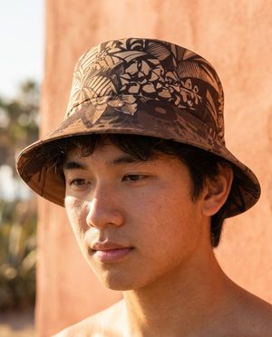 Coffee Bean Lani Uli bucket hats