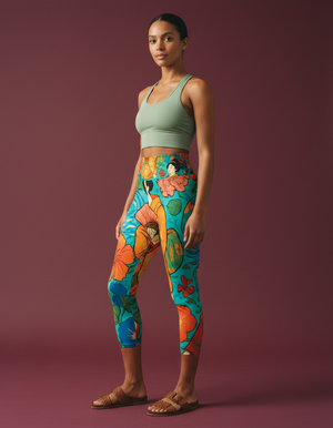 Eclipse capri yoga leggings