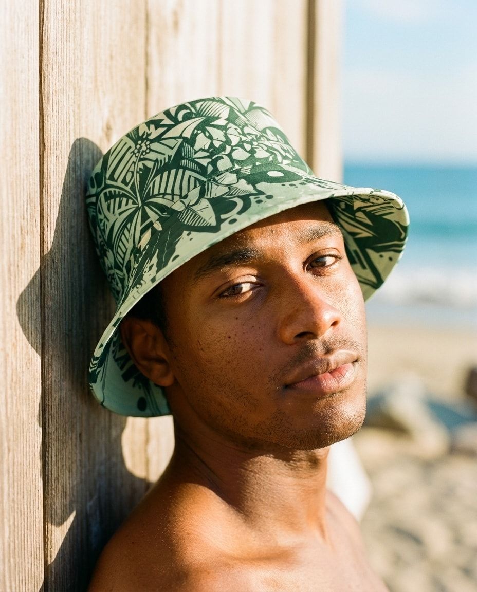 Jelly Mint Lani Uli bucket hats — view 1 of 2