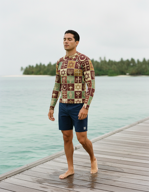 Men's Lava Falls Unity men's short-sleeve rashguards