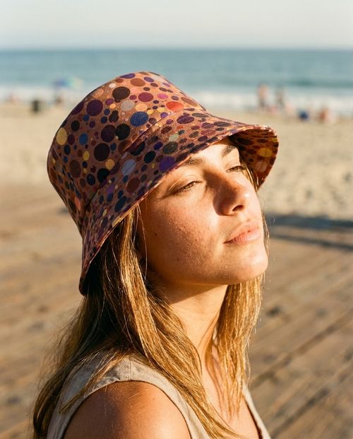 Unisex Amber Haze Dapple Bucket Hat Bucket Hat — Lolekai