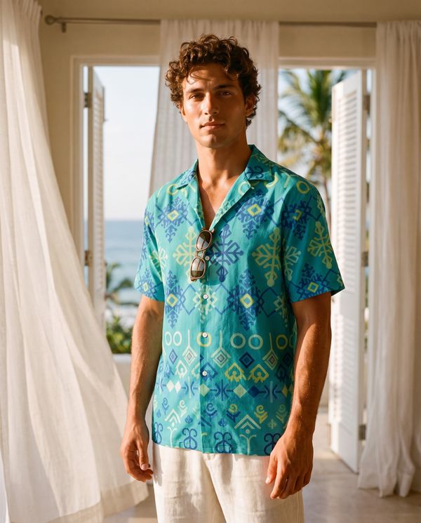 Kilim Collection hawaiian shirts