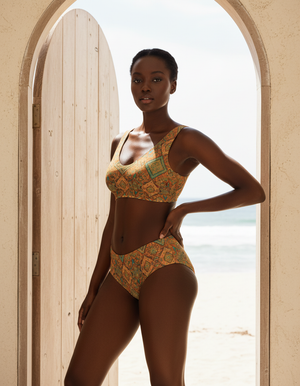 Mesa High-Waisted Bikini bikini — Dripper