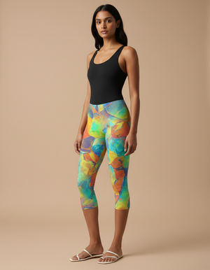 Lustre Capri Leggings Capri Leggings — Dripper