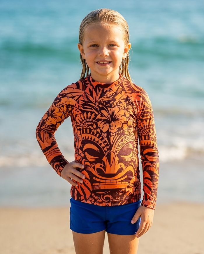 Rashguard — Girls Honua Lehua