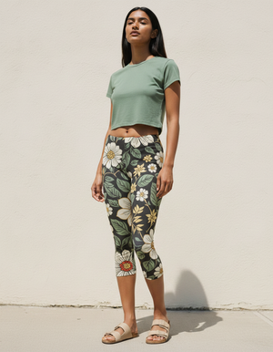 White Onyx Sedi capri leggings