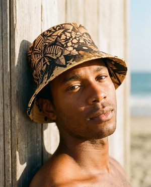 Amber Haze Lani Lehua bucket hats