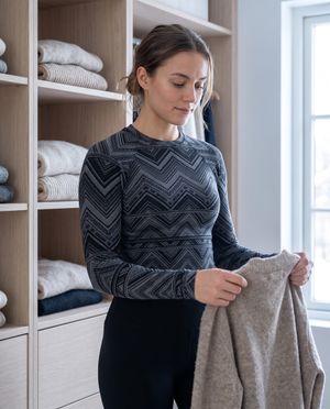 Glacier Chevronet Base Layer Top women's base layers