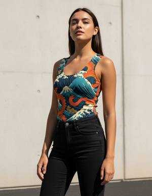 Edo Tank Top Women's Tank Top — Dripper