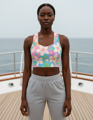 Serene Sports Bra Longline Sports Bra — Dripper