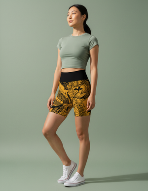 Dragon's Lair Yoga Shorts yoga shorts