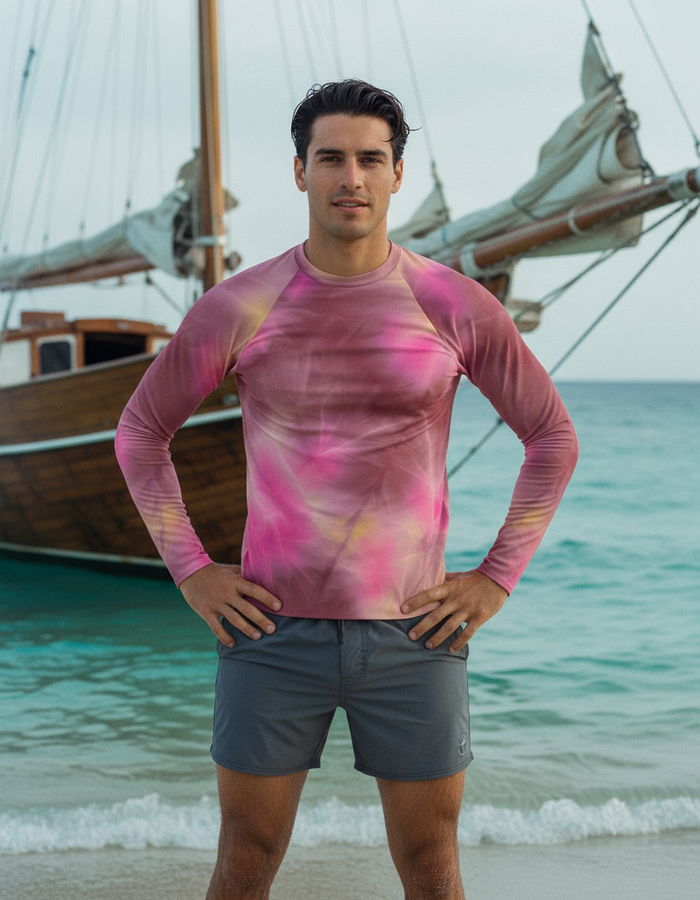 Rashguard — Men's Amaranth Frost