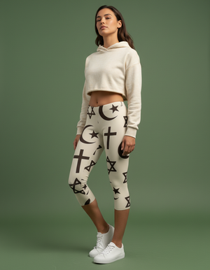 Abrahamic Collection Capri Leggings capri leggings