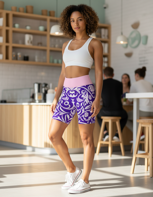 Thistle Yoga Shorts Yoga Shorts — Dripper