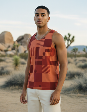 Men's Lava Falls Vibrance men's tank tops