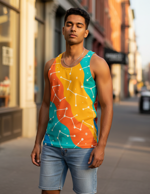 Nebula Tank Top Men's Tank Top — Dripper