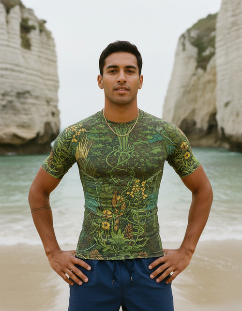 Radiance Rash Guard Men's Rashguard — Lolekai