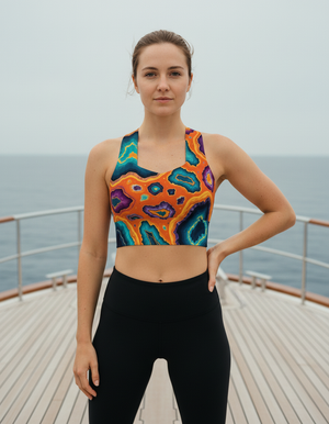 Elysium Sports Bra Longline Sports Bra — Dripper
