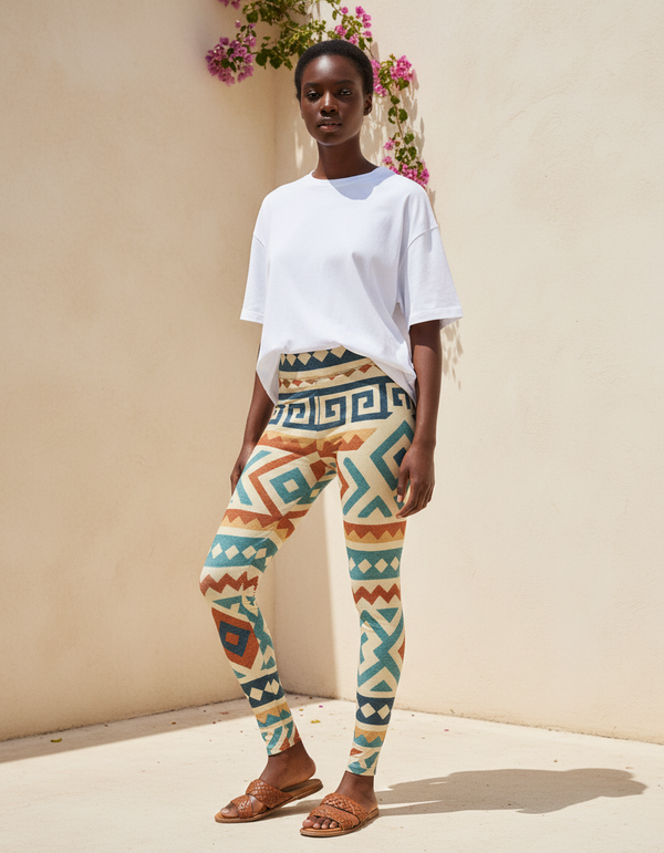 Pampas Collection leggings