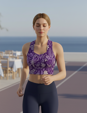 Bunga longline sports bras