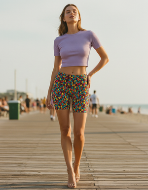 Millennial Pink Elysium women's short shorts
